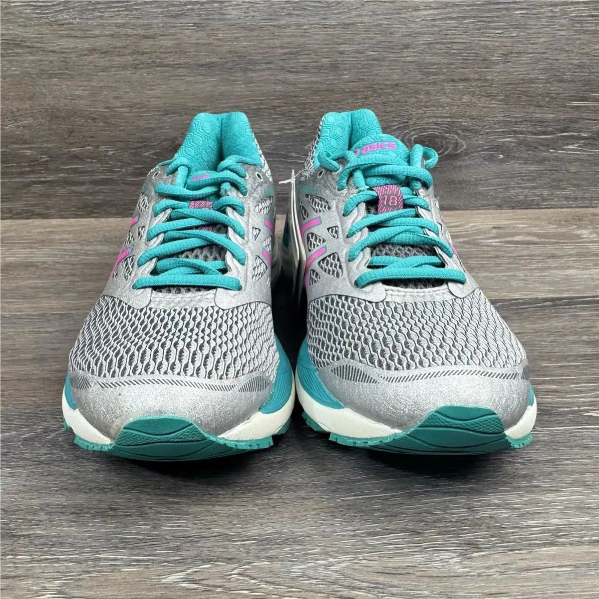 Asics shoes - ASICS GelCumulus 18 Running - GelCumulus Running - T6C8N-9320 - grey (UPC: 889436406453) 2
