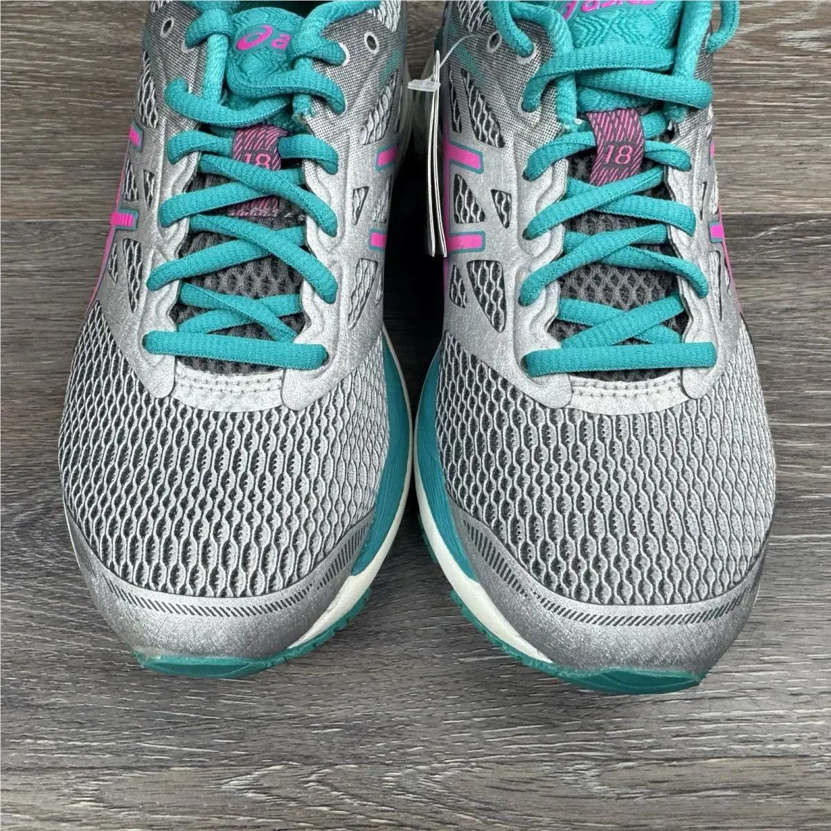 Asics shoes - ASICS GelCumulus 18 Running - GelCumulus Running - T6C8N-9320 - grey (UPC: 889436406453) 6