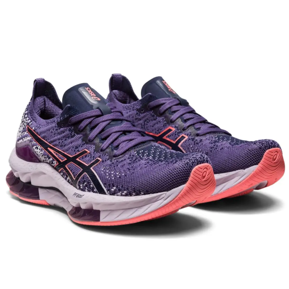 Asics Women`s Gel-kinsei Blast Running R Dusty Purple/papaya US 7- Very Rare - Dusty Purple/Papaya