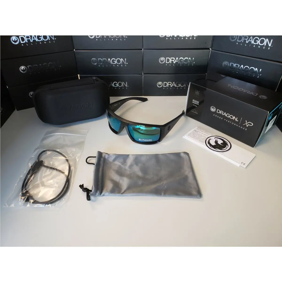 Dragon Equinox X LL Matte Black/deep Green Ion Polarized Sunglasses 2020
