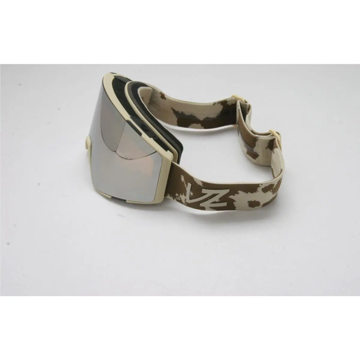 Vonzipper Capsule Snow Goggles Pinto - Tan Brown / Wildlife Silver Chrome Tan