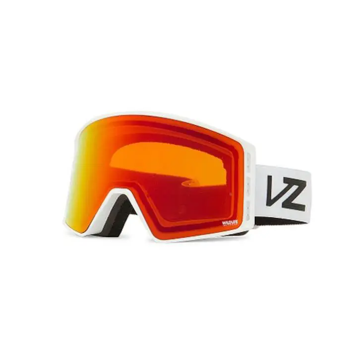 Vonzipper Velo-vfs Snow Goggles White Gloss/wildlife Fire Chrome AZYTG00135 Wfc