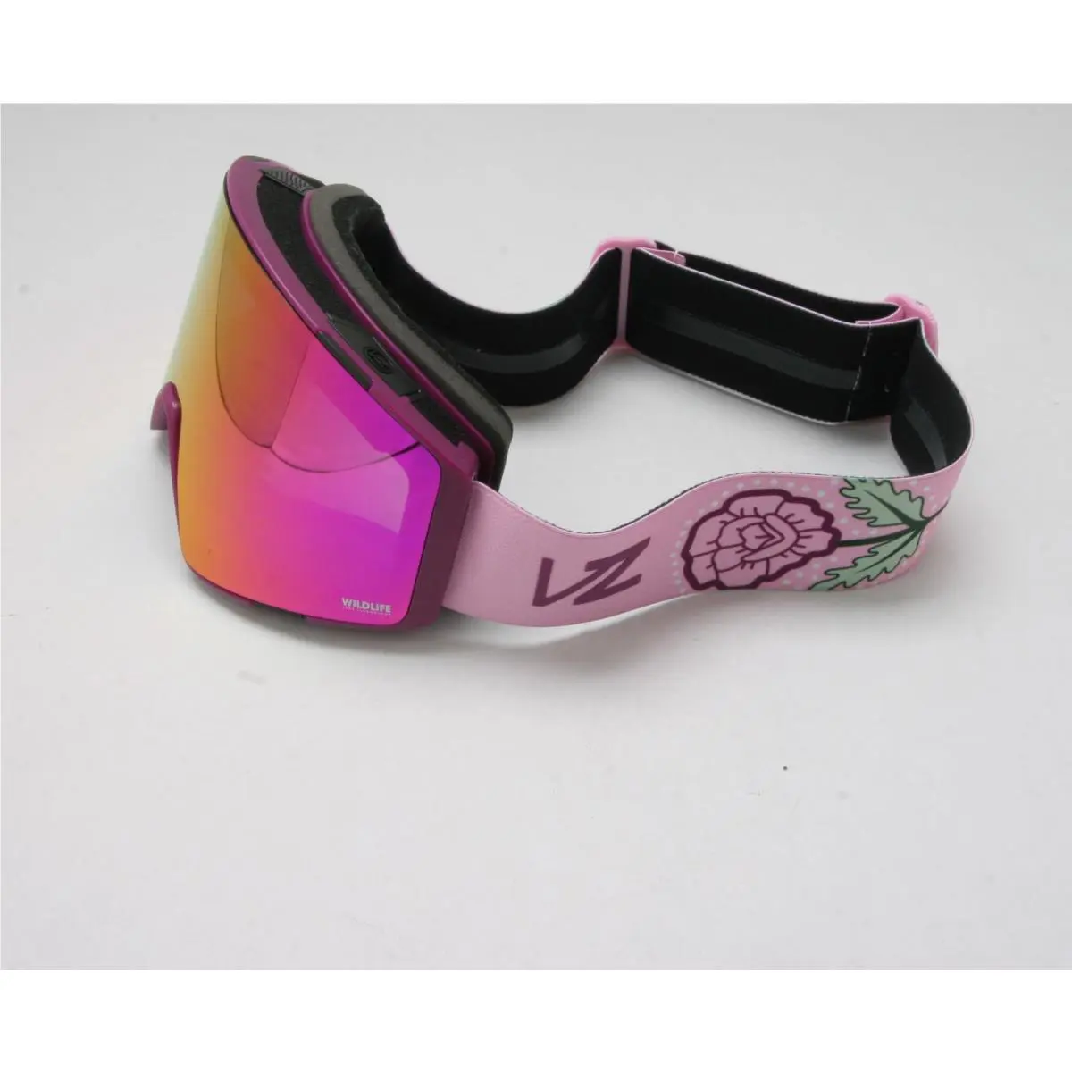 Vonzipper Capsule Snow Goggles B4BC-Magenta Satin/wildlife Cosmic Chrome Pur