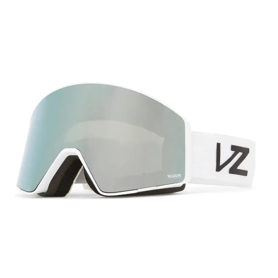 Vonzipper Capsule Snow Goggles White Gloss/wildlife White Chrome AZYTG00112 Wht