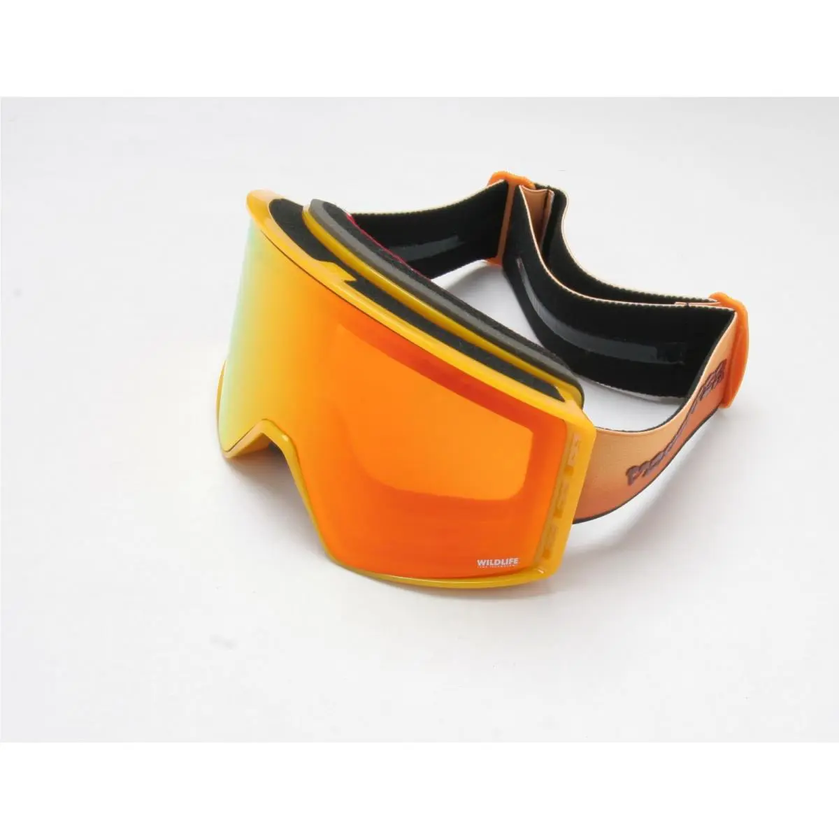 Vonzipper Velo-vfs Snow Goggles Duel in The Sun-orange Gloss/wildlife Fire Xnnr