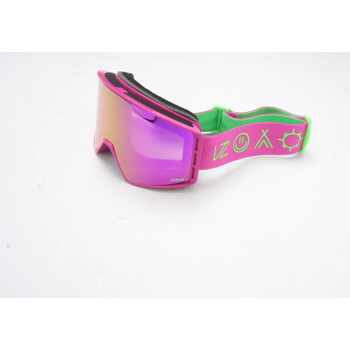 Vonzipper Mach-vfs Snow Goggles Neon Purps / Wildlife Cosmic Chrome Pink