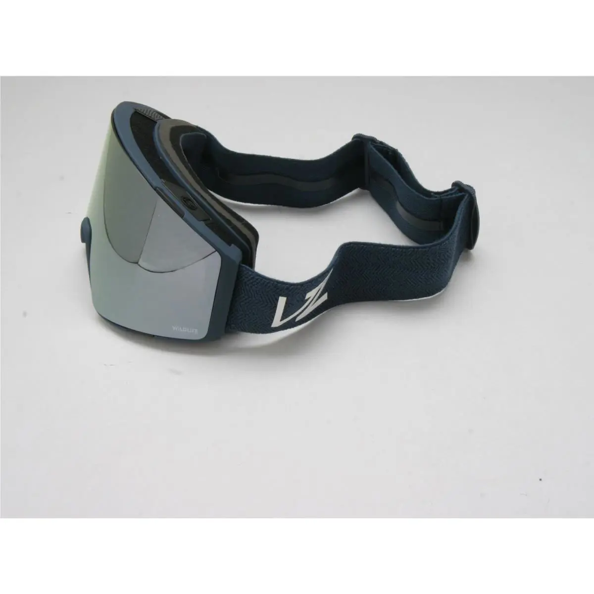 Vonzipper Capsule Snow Goggles Navy Blue Satin/wildlife White Chrome Nvy