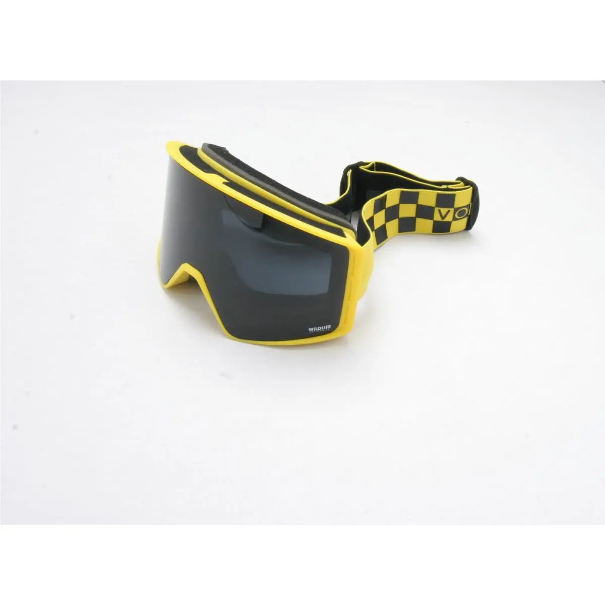 Vonzipper Velo Snow Goggles Caution Tape Yellow / Wildlife Blackout Ybc