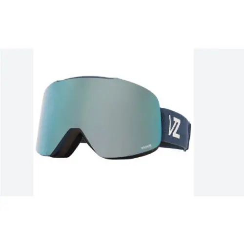 Vonzipper Outro Snow Goggles Navy Blue Satin/wildlife White Chrome Nvy