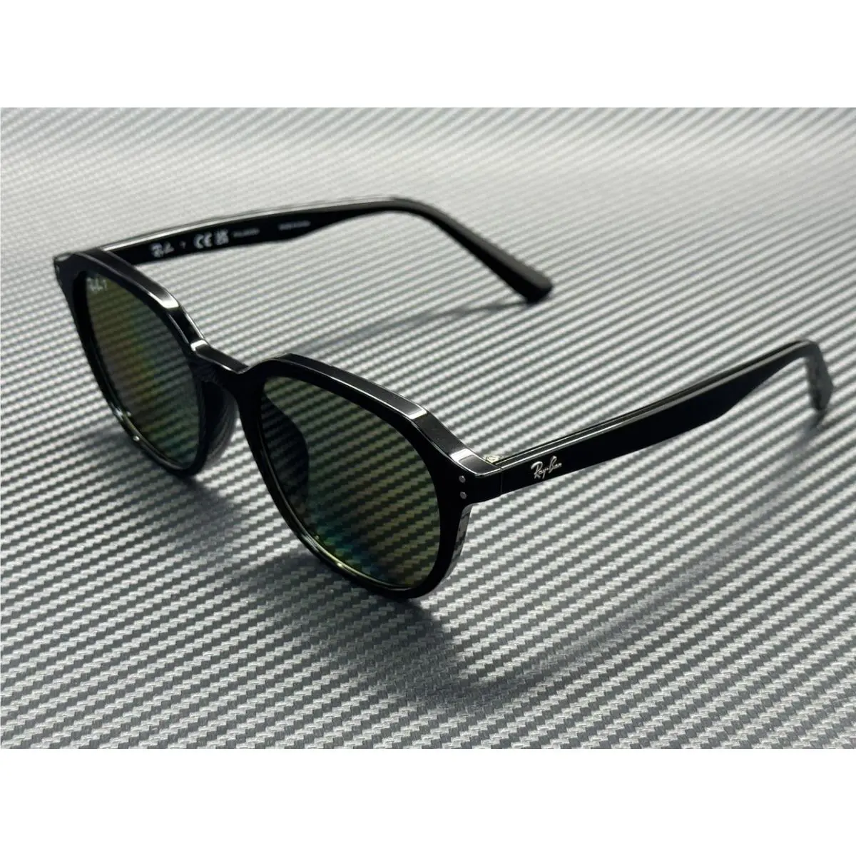 Ray Ban RB4459D 901 9A Black Green Polarized Unisex 54 mm Sunglasses