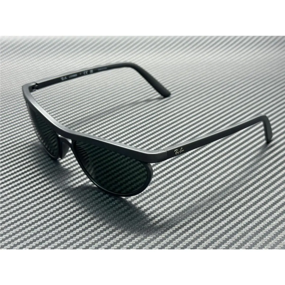 Ray Ban RB4453 601S71 Matte Black Green Unisex 59 mm Sunglasses