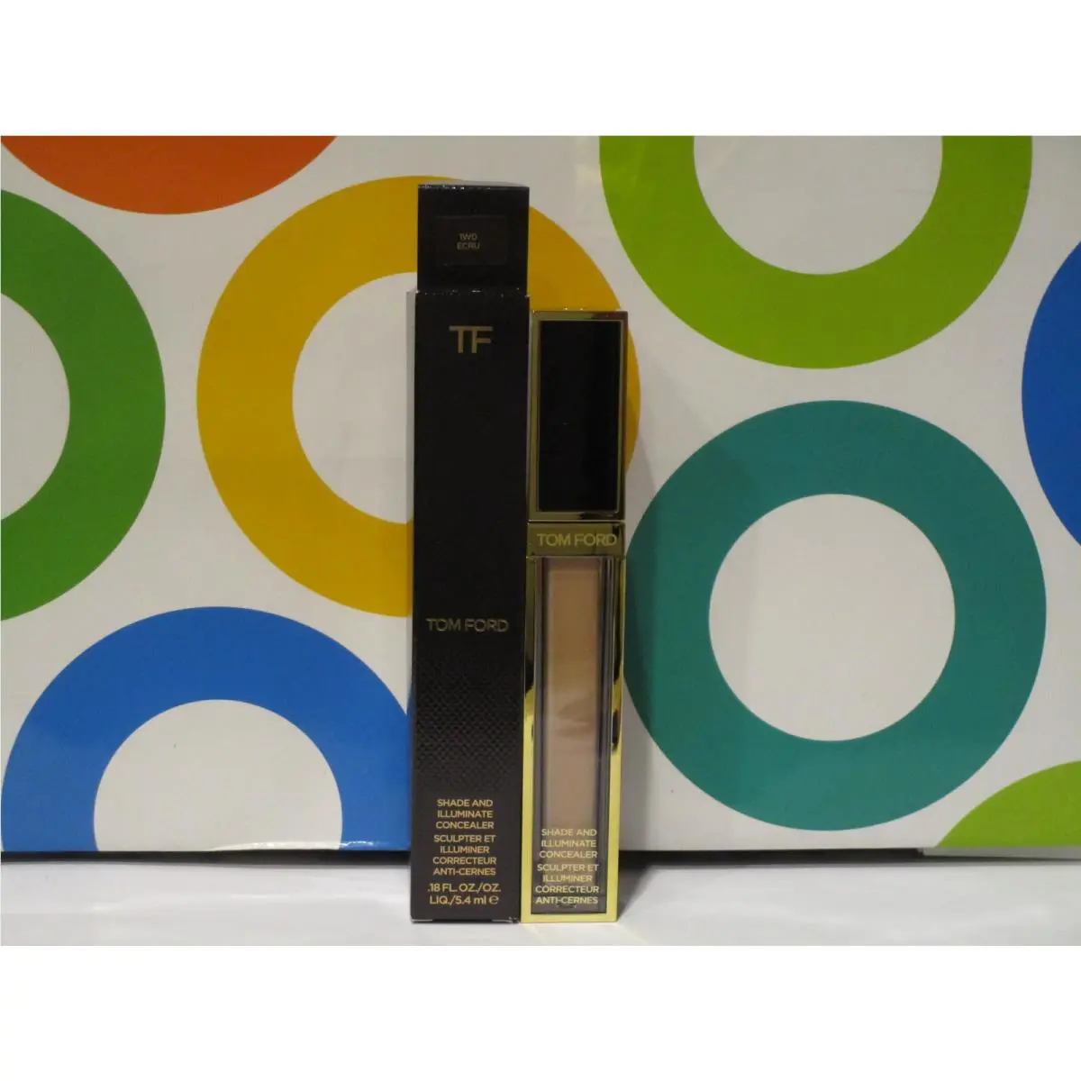 Tom ~ Shade and Illuminate Concealer ~ Ford Shade and Illuminate Concealer 1WO Ecru .18 OZ