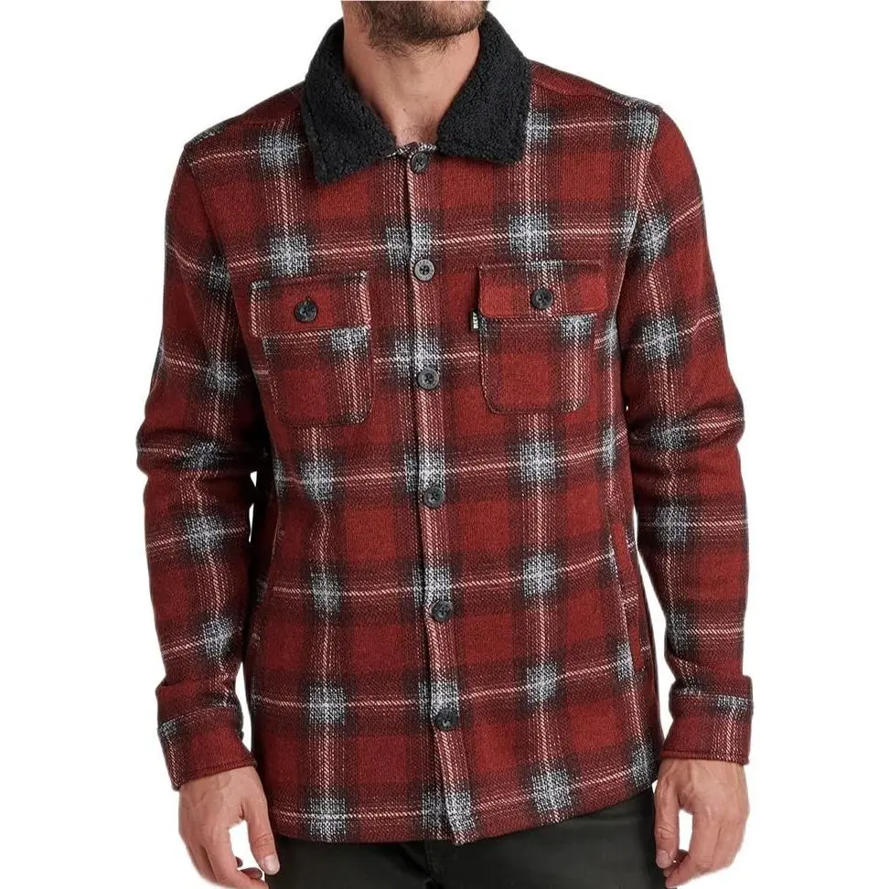 Reef Kerney Men`s Overshirt/jacket - Madder Brown - Medium