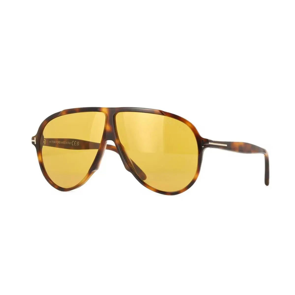 Tom Ford Vladimir FT1211 Shiny Havana/brown 53E Sunglasses
