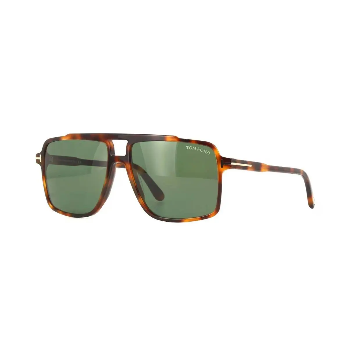 Tom Ford Kemp FT1177 Shiny Havana/green 53N Sunglasses