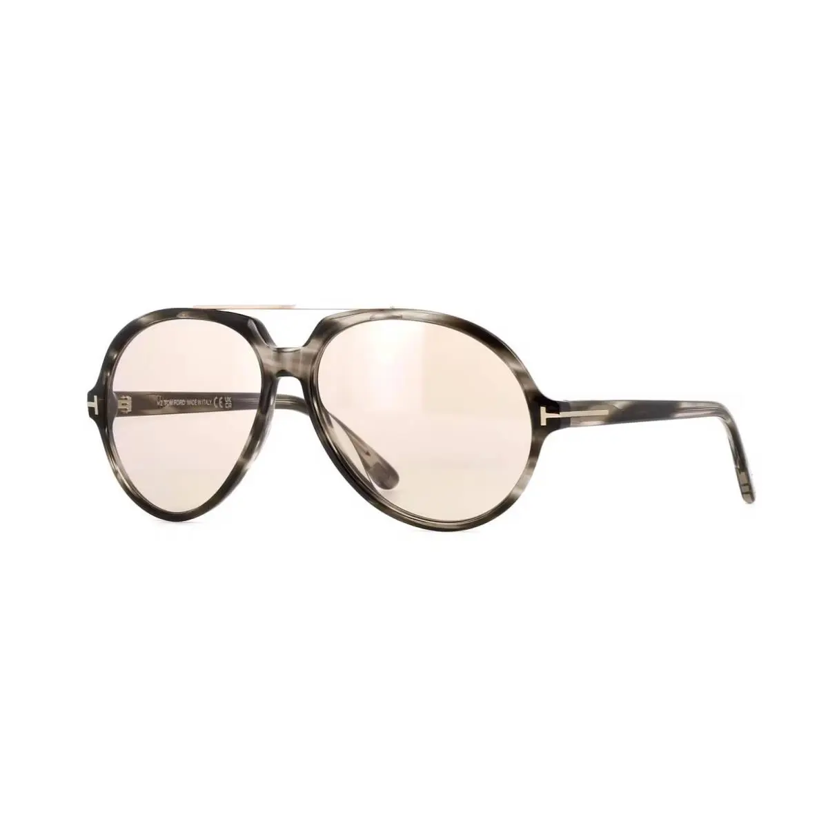 Tom Ford Aalto FT1210 Grey Havana/brown Photochromic 56E Sunglasses