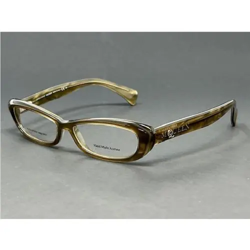 Tom Ford Alexander Mcqueen AMQ4181-TSE Brown 52mm Cat Eye Women`s Optical Eyeglasses