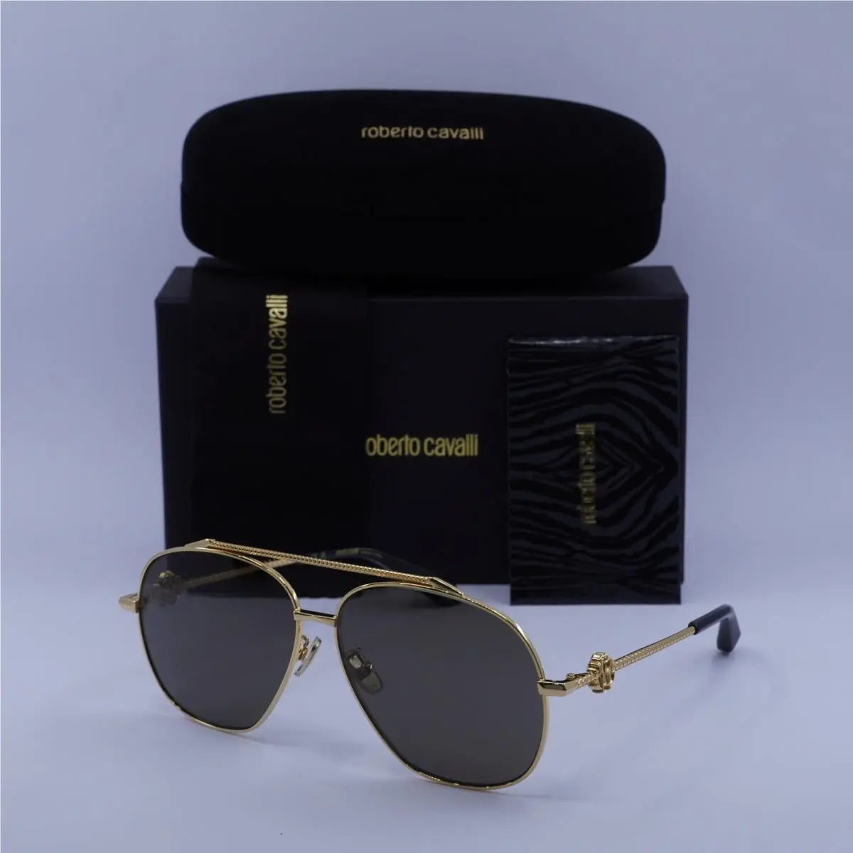 SRC008V 400P Yellow Gold/grey 62-12-140 Sunglasses by Roberto Cavalli