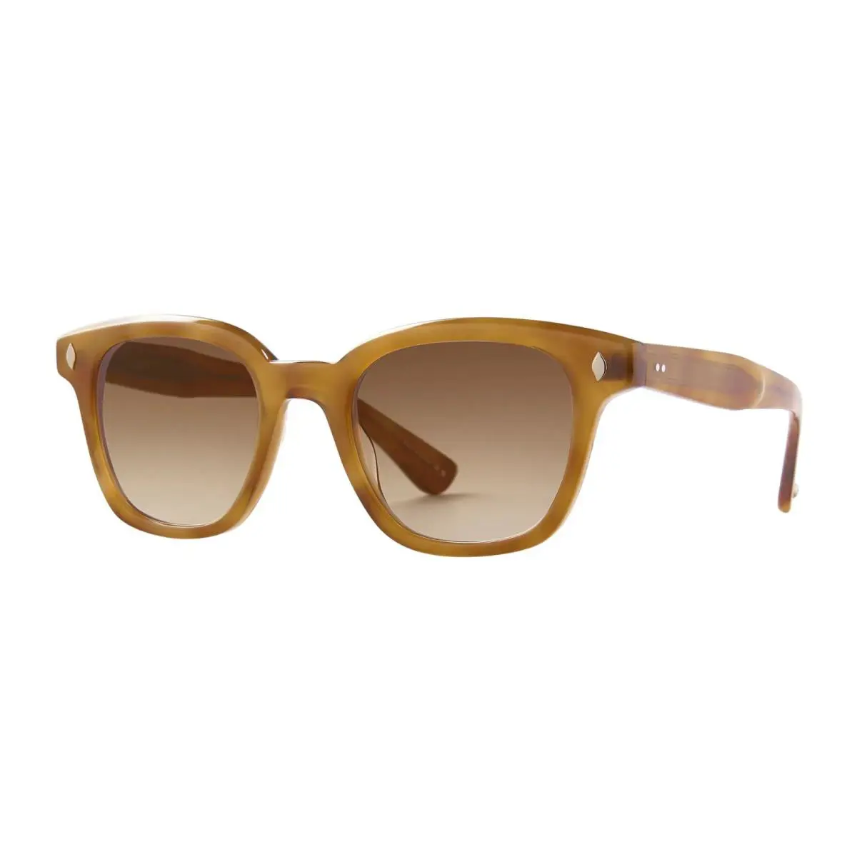 Garrett Leight Broadway Sun Ember Tortoise/semi-flat Auburn Gradient Sunglasses