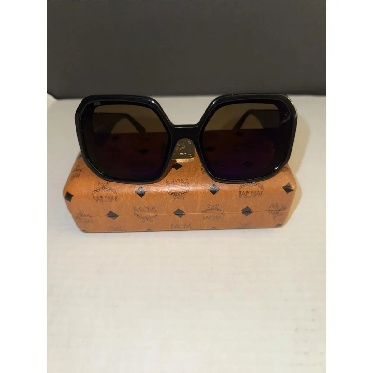 Mcm MCM709S Sunglasses Women`s Black/anniversary Print