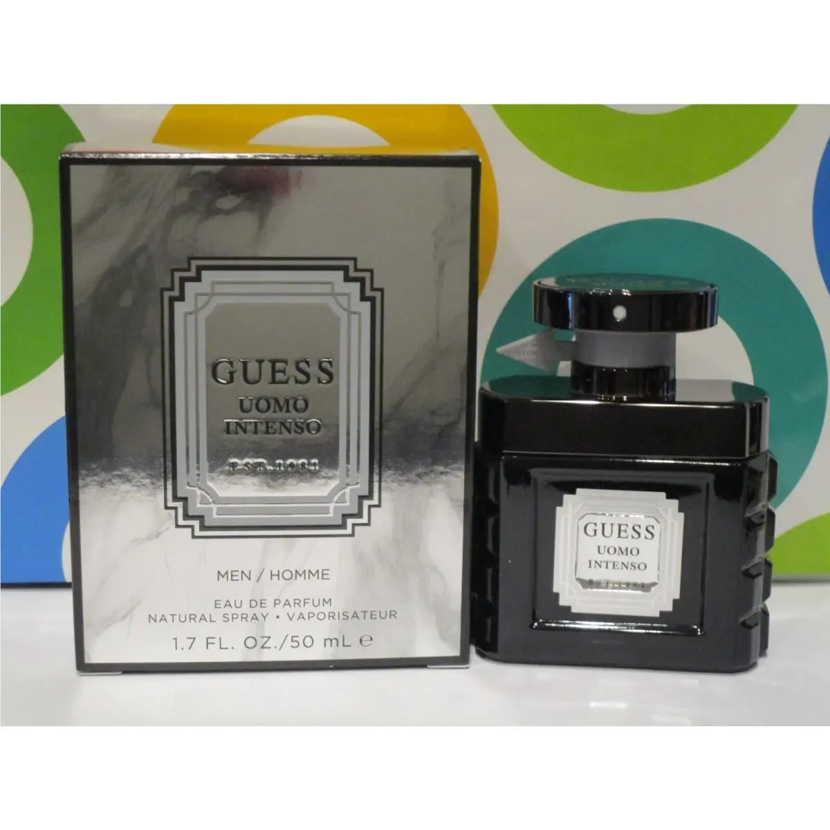 Guess Uomo Intenso Eau DE Parfum Spray 1.7 OZ