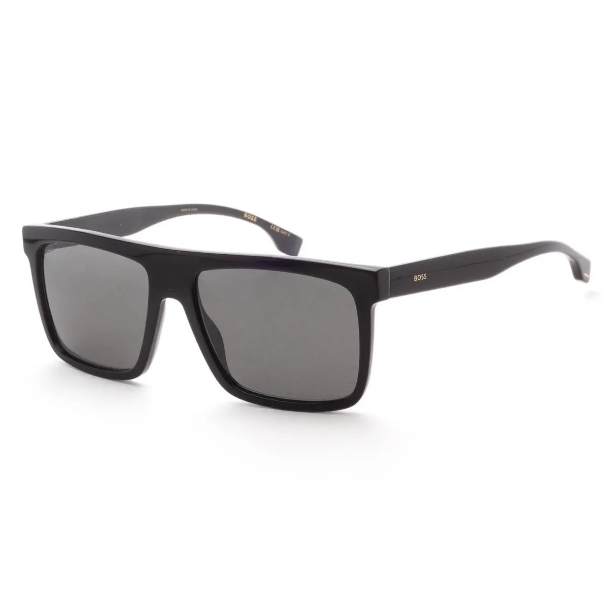 Hugo Boss Men`s 59mm Black Sunglasses BOSS1440OS-0807-M9