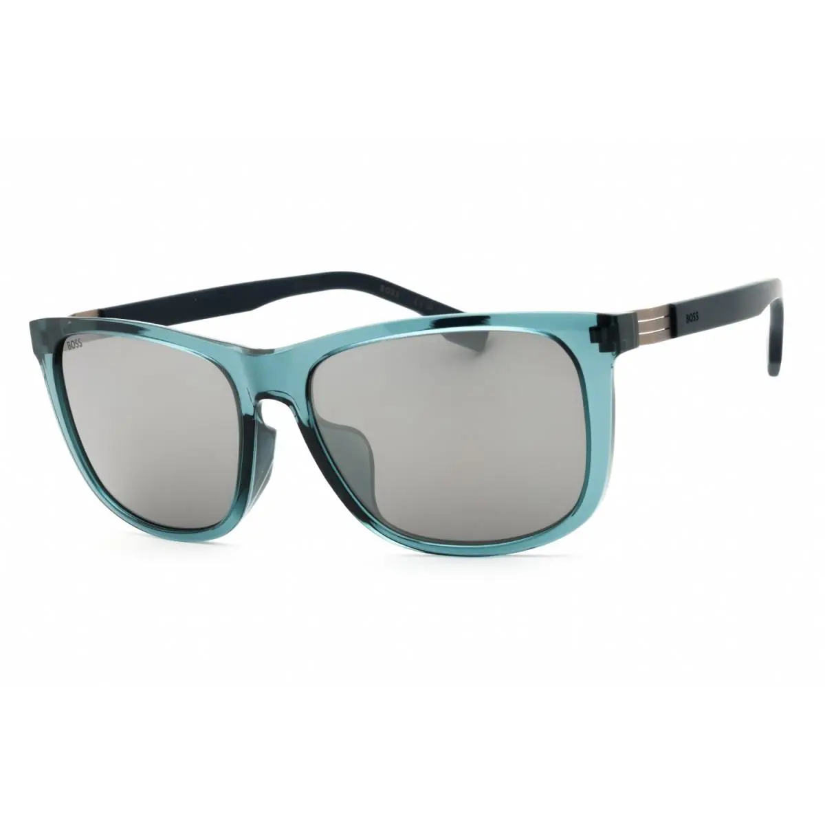Hugo Boss 1617/F/S Pjp T4 Sunglasses Blue Frame Silver Lenses 59mm