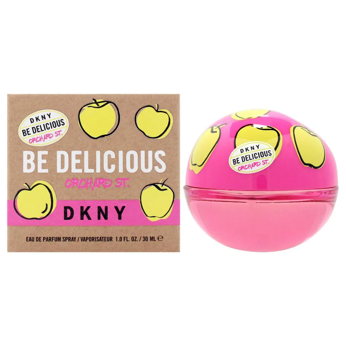 3 Pack Dkny Be Delicious Orchard St by Donna Karan For Women - 1 oz Edp Spray