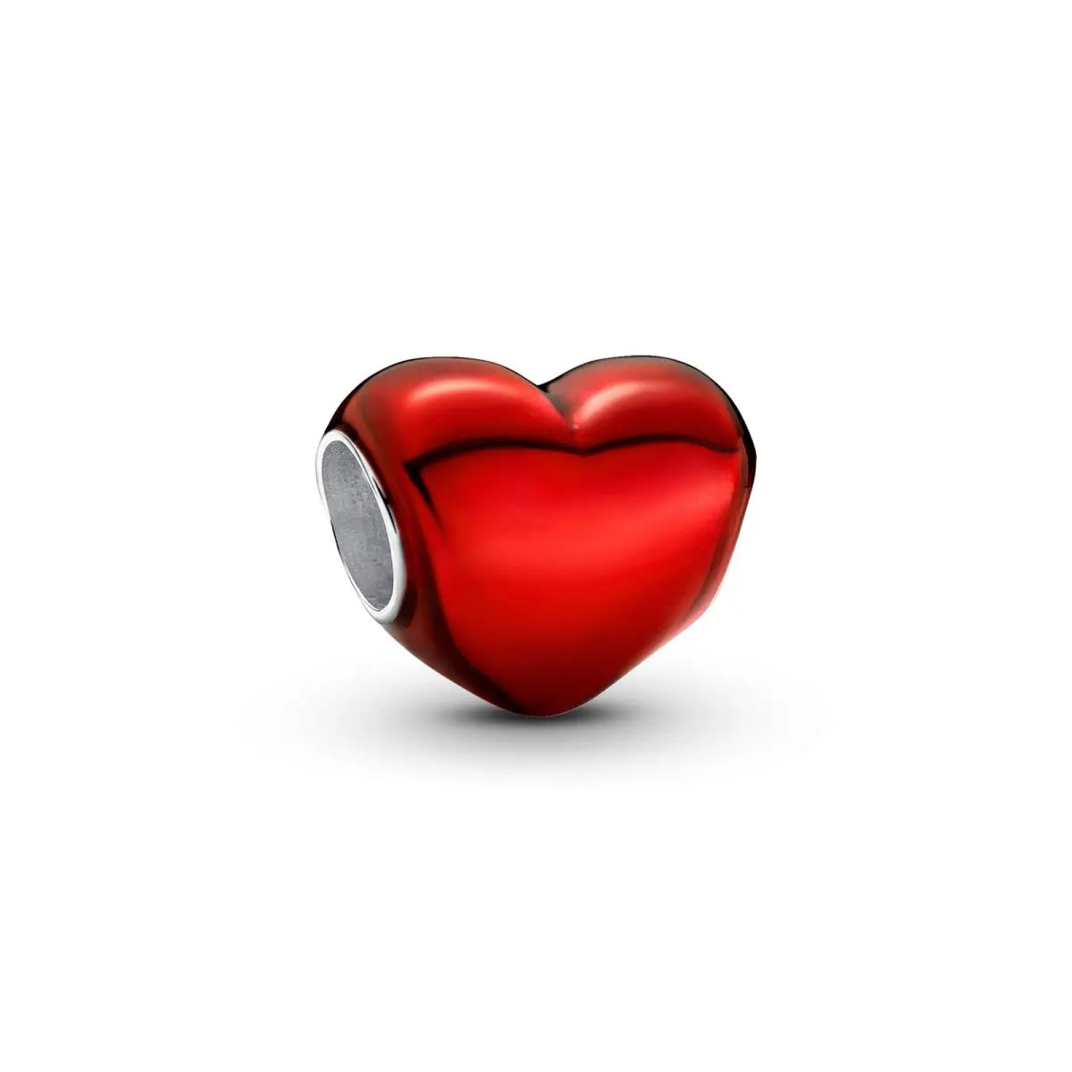 Pandora Metallic Red Heart Charm 793337c02