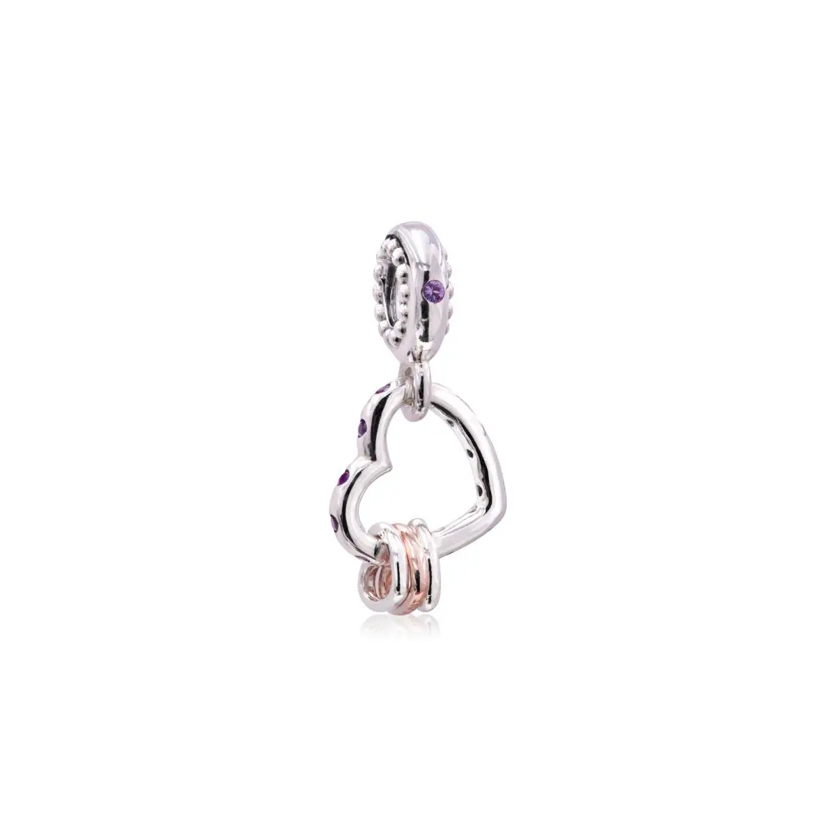Pandora Heart Full Of Hearts Dangle Charm 787247NLCMX