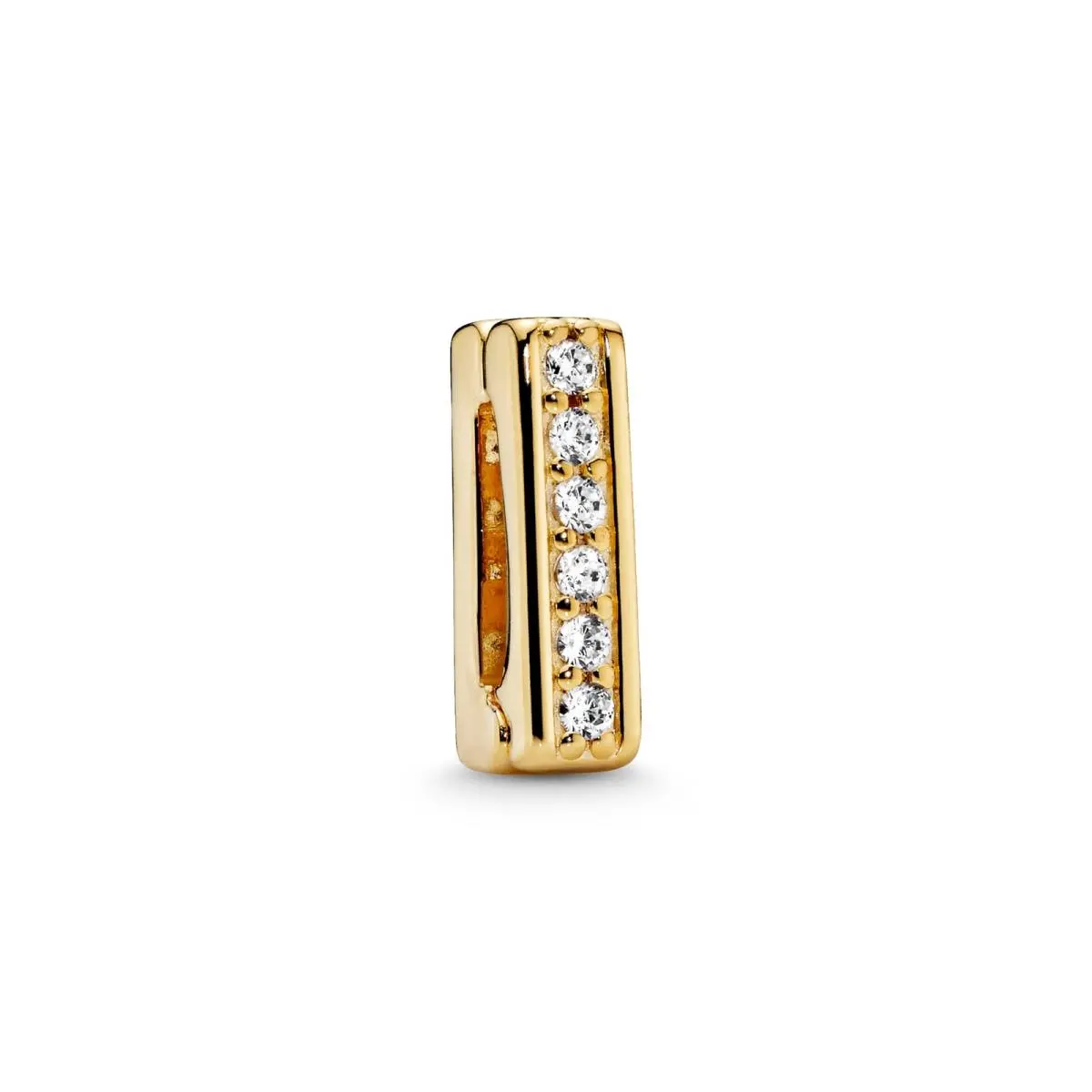 Sparkling Clip Charm 768671C01 by Pandora