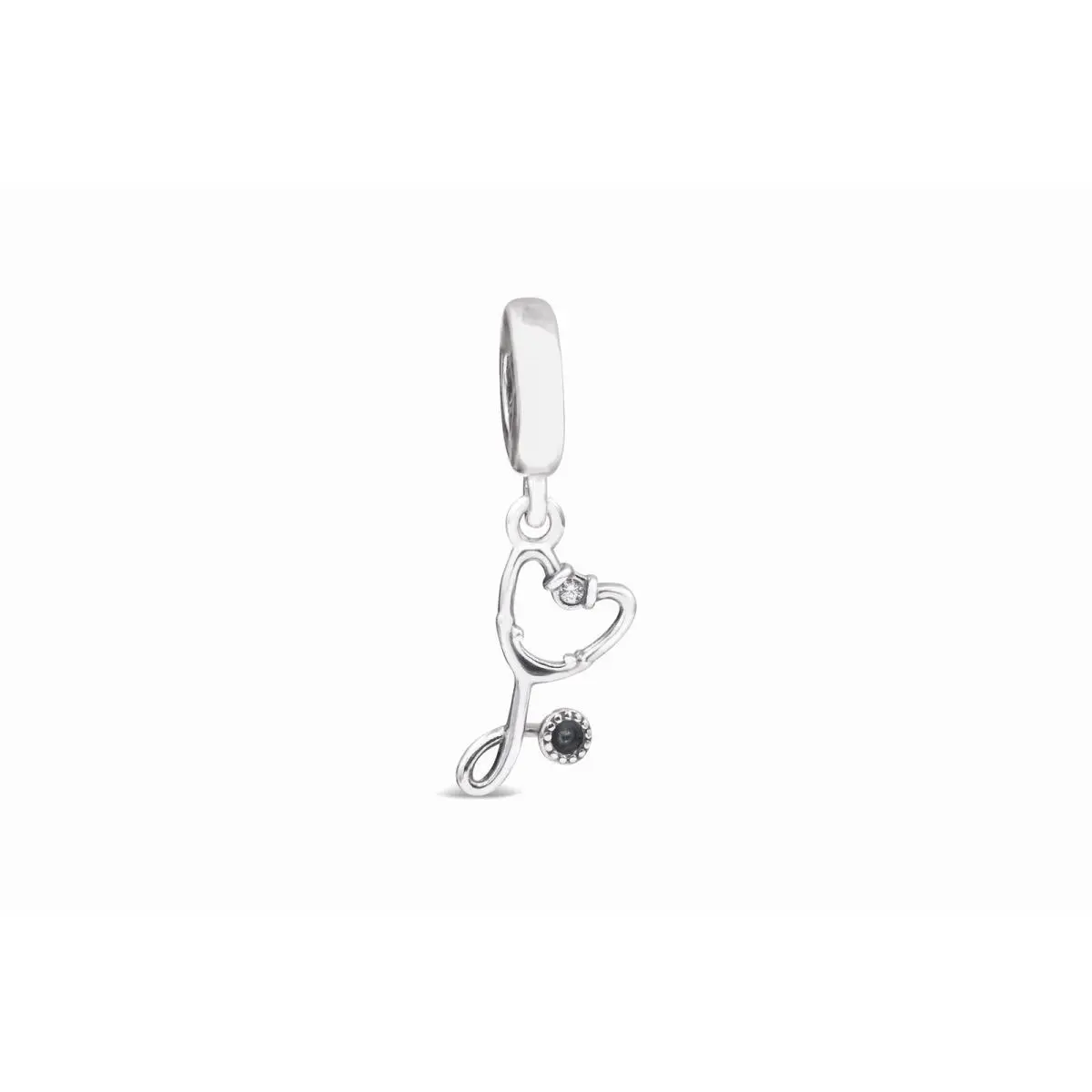 Stethoscope Heart Dangle Charm 799072C01 by Pandora