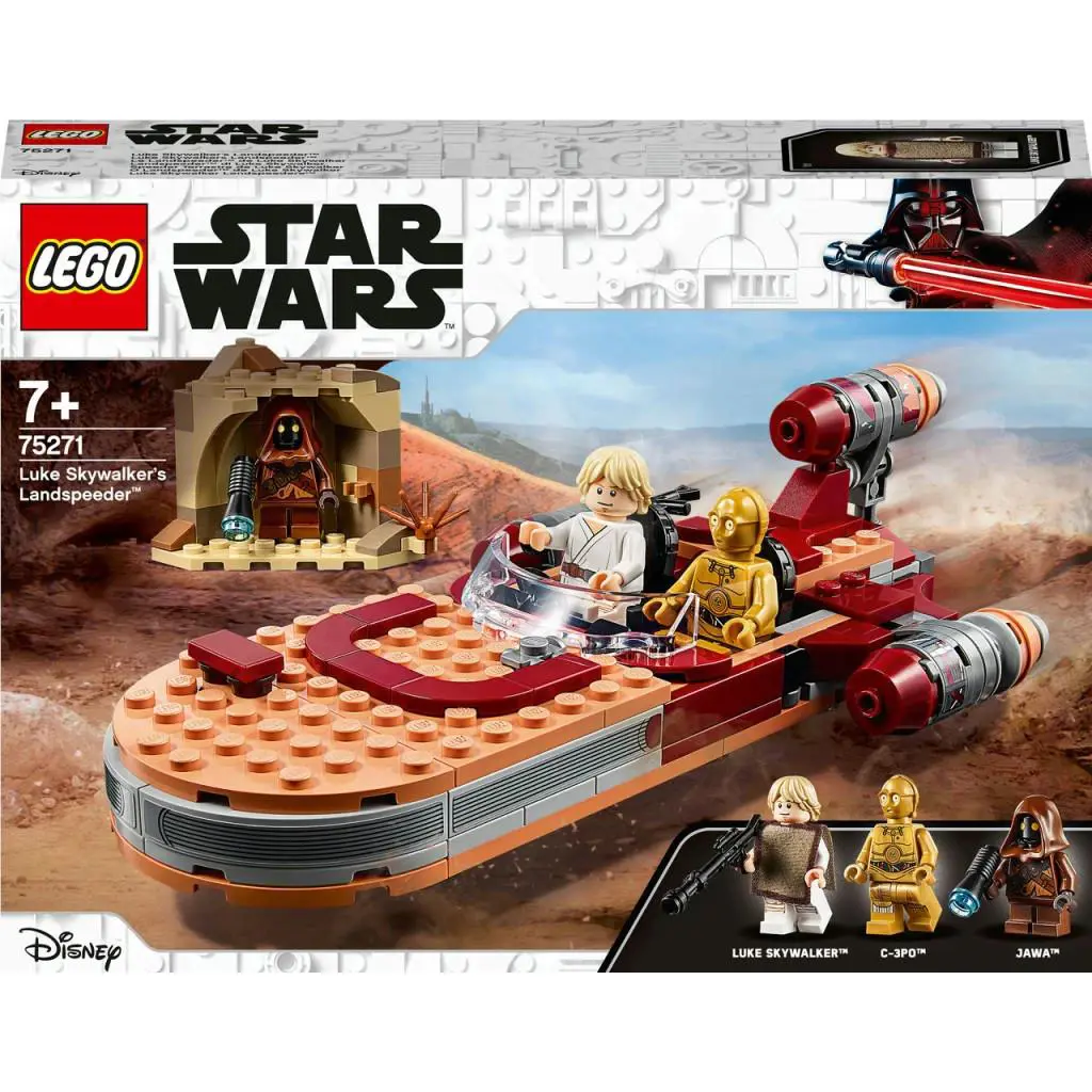 Lego Star Wars Adventure Packs Luke Skywalker`s Landspeeder 75271