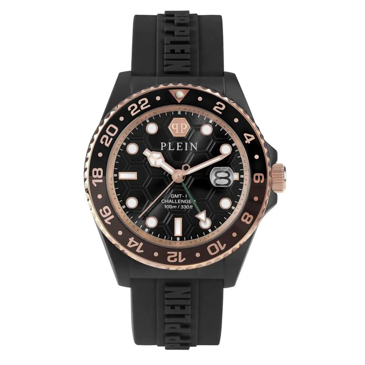 Philipp Plein Gmt-i Challenger Stainless Steel 44mm Quartz Wristwatch 763061513