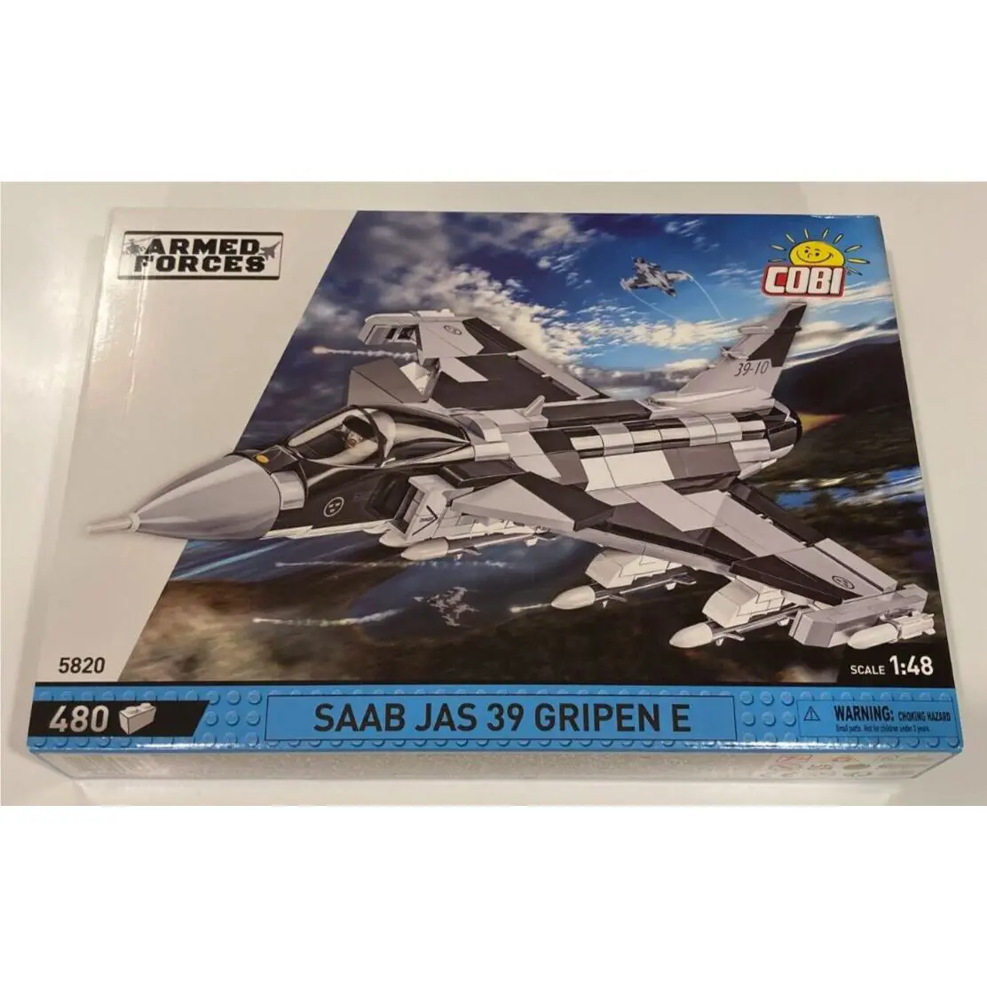 Cobi Armed Forces 1:48 Saab Jas 39 Gripen E Fighter Jet Misb