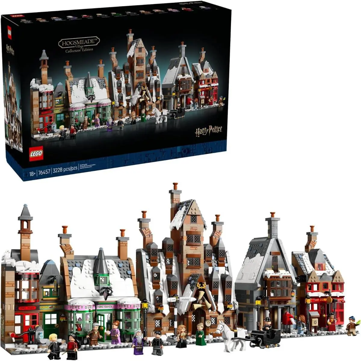 Harry Potter Hogsmeade Village – Collectors` Edition Building Set For Adults Ag