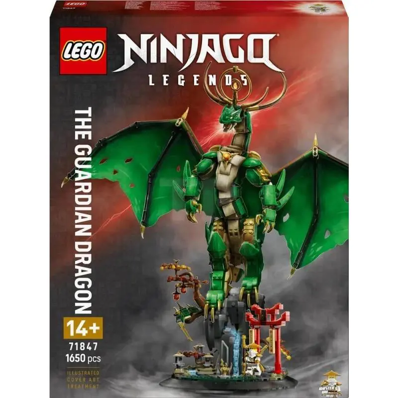 Lego Ninjago The Guardian Dragon 71847 Building Set Legends Monstrosity Series