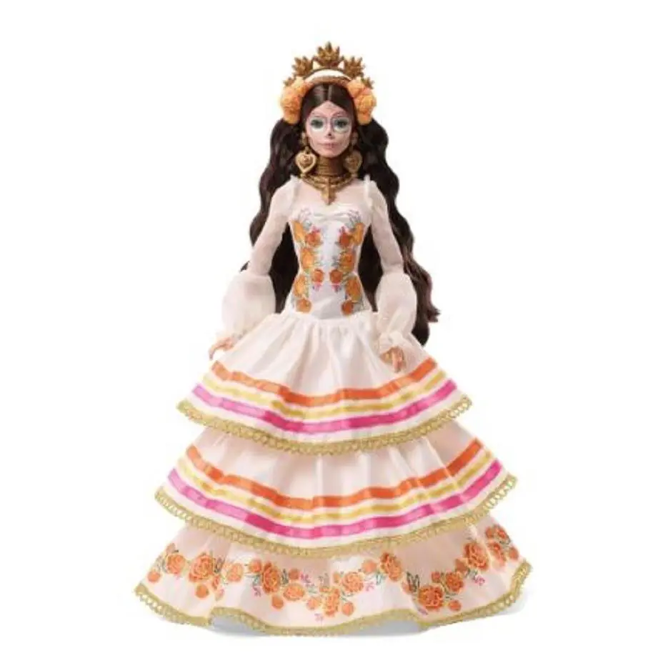 2025 Dia De Los Muertos Day of The Dead Barbie with Shipper JBJ05 IN Stock