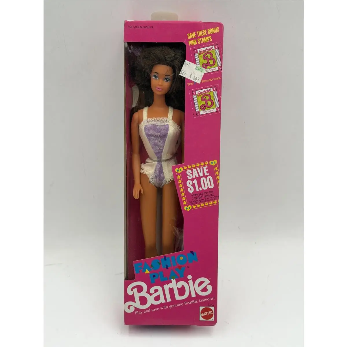 Fashion Play Barbie Doll 5954 Mattel Vintage 1990