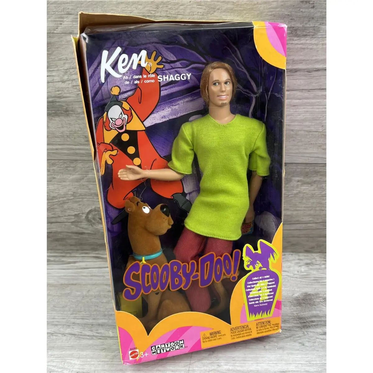 Ken as Shaggy Scooby-doo Barbie Doll Dog Mattel 2002 Cartoon Network
