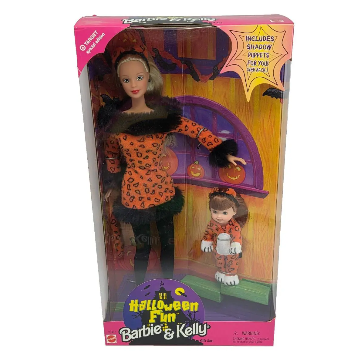 Vintage 1998 Halloween Fun Barbie Kelly Doll Mattel 23460