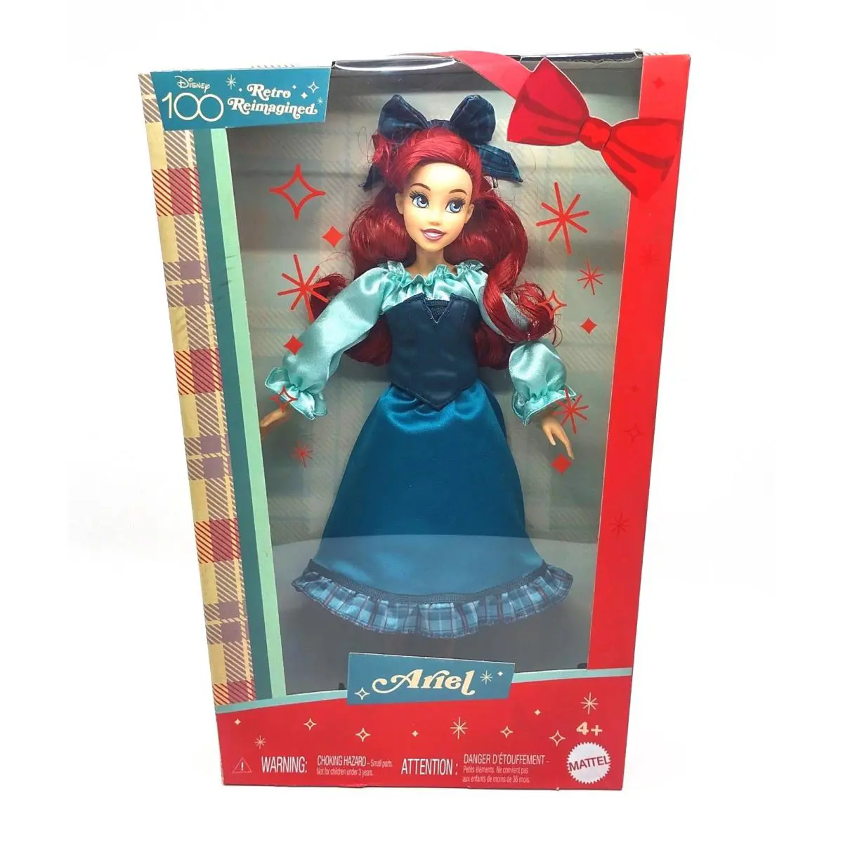 Disney 100 Retro Reimagined Ariel Fashion Doll The Little Mermaid 2023