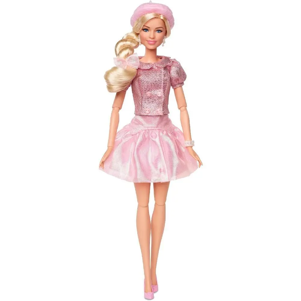 Mattel Barbie The Movie Margot Robbie Collectible Doll In Pink Outfit