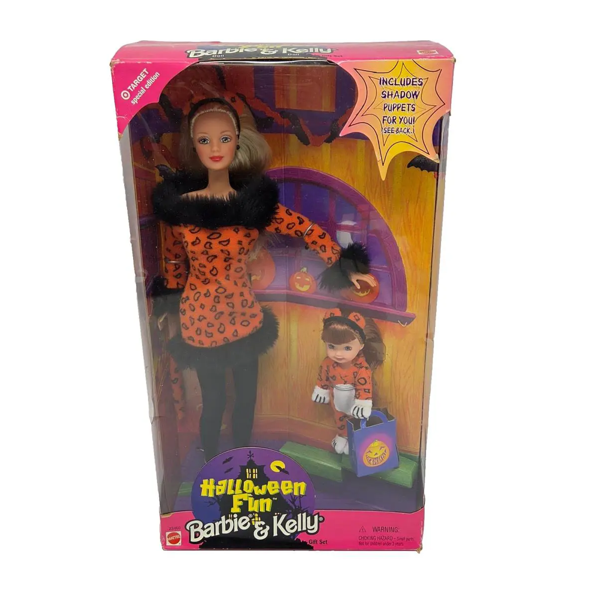 Vintage 1998 Halloween Fun Barbie Kelly Doll Mattel 23460