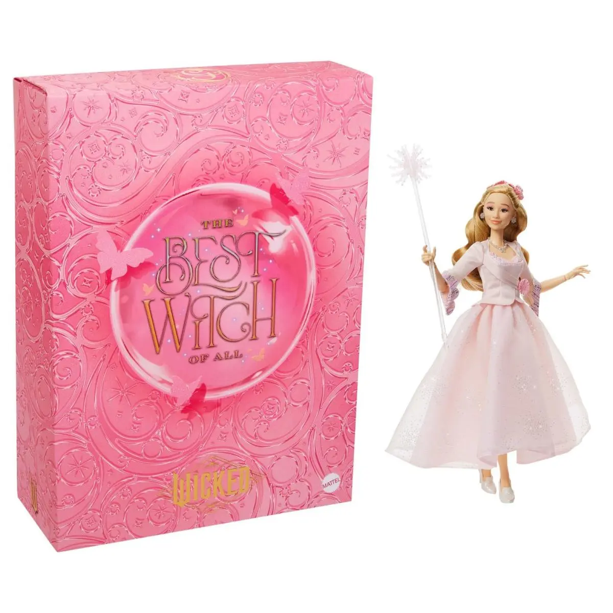 Mattel Universal Pictures Wicked For Good Collectible Glinda Fashion Doll