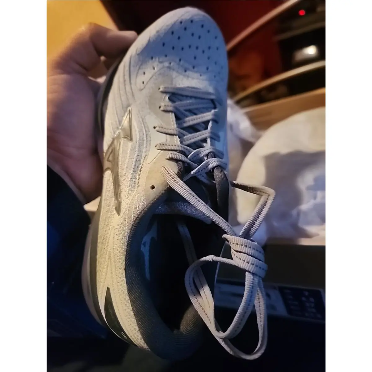 Mizuno shoes - Mizuno Wave Sky - Wave Sky - Ultimate Grey (UPC: 889961530319) 0