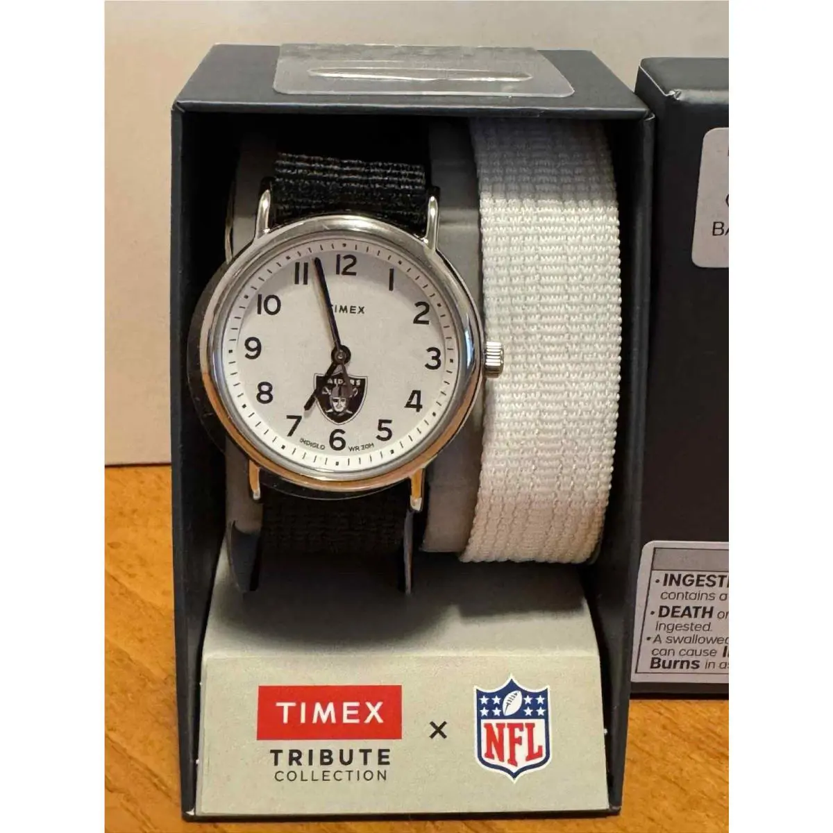 Tribute Collection Watch Nhl Raiders with 2 Bands by Timex