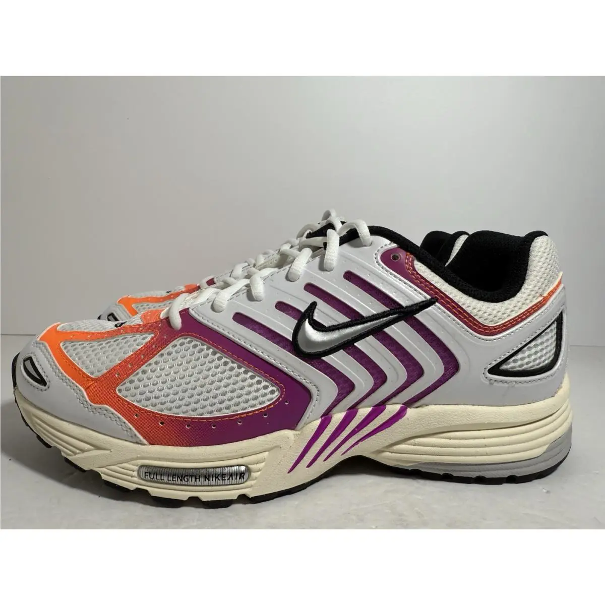 Nike shoes - Nike Air Pegasus - Air Pegasus - FV6383-100 - White, Chrome, Total Orange, Hyper Violet 2