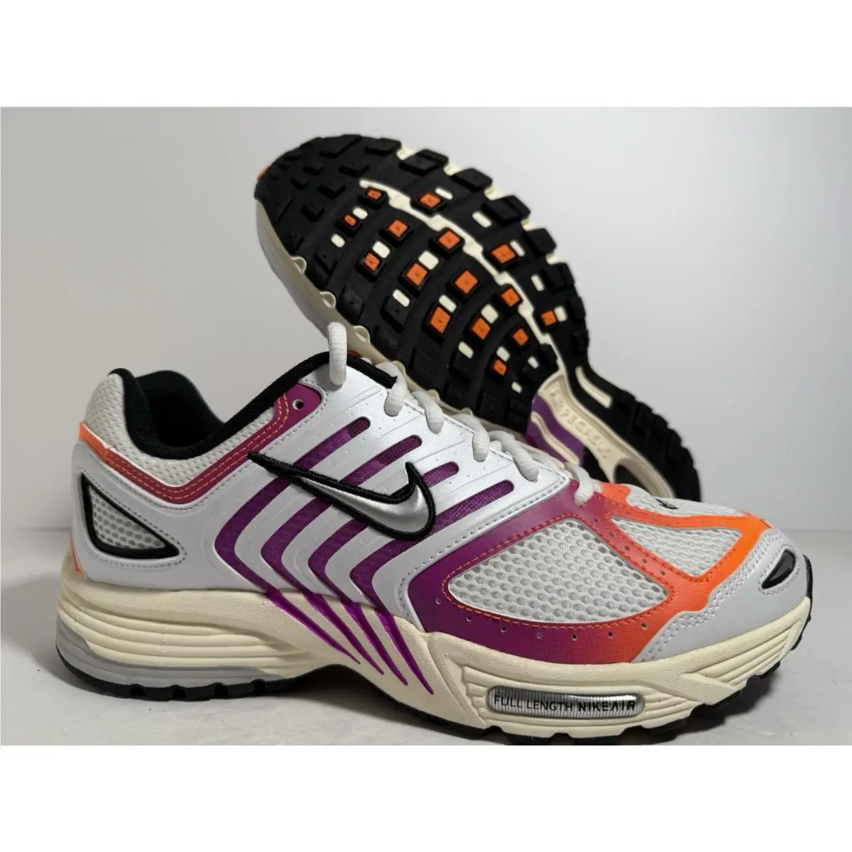 Nike shoes - Nike Air Pegasus - Air Pegasus - FV6383-100 - White, Chrome, Total Orange, Hyper Violet 4