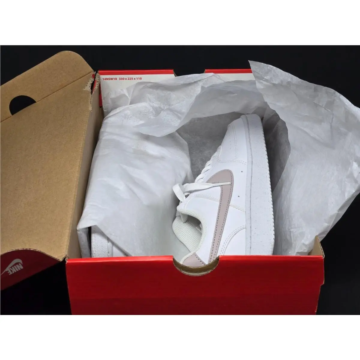 Nike shoes - Nike Court Vision Low Next Nature - DH3158-109 - White 8
